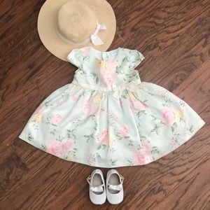 Pastel floral dress